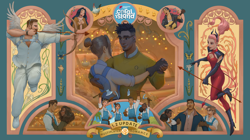 Coral Island adds a multiplayer mode and more in its 1.2 Update