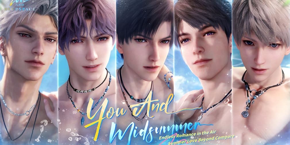 Love and Deepspace [You And Midsummer] releases: new memories, events and shop updates listed