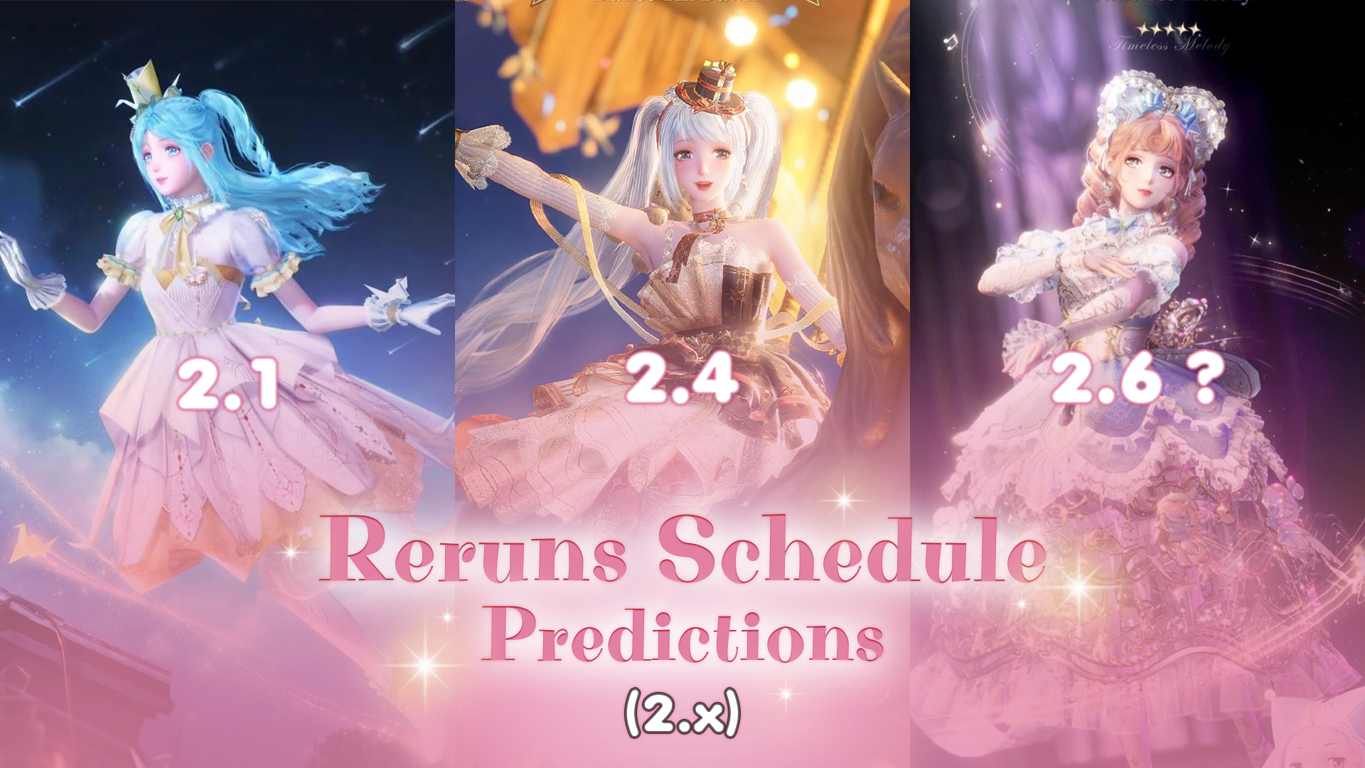 Infinity Nikki Reruns Schedule in 2.x: Predictions