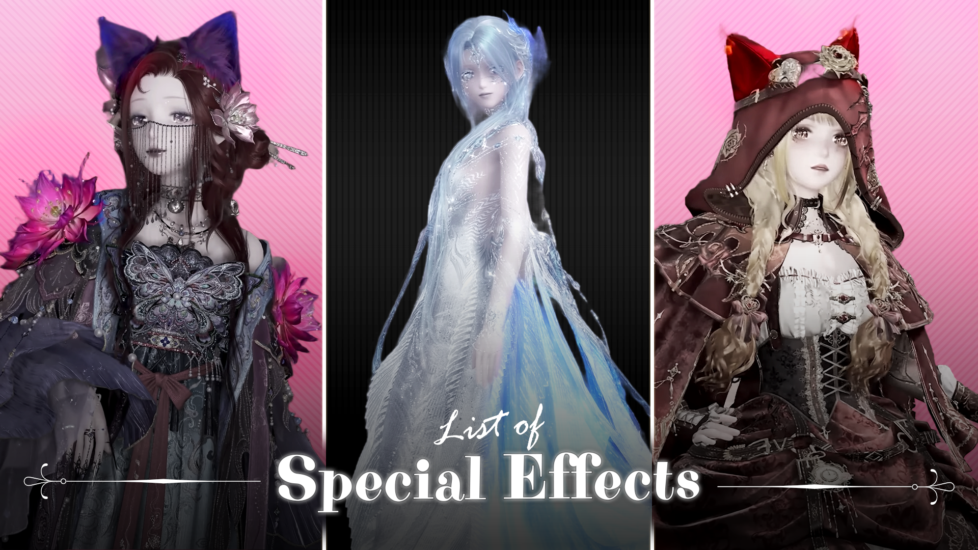 Infinity Nikki 5-Star pieces with Special Effects